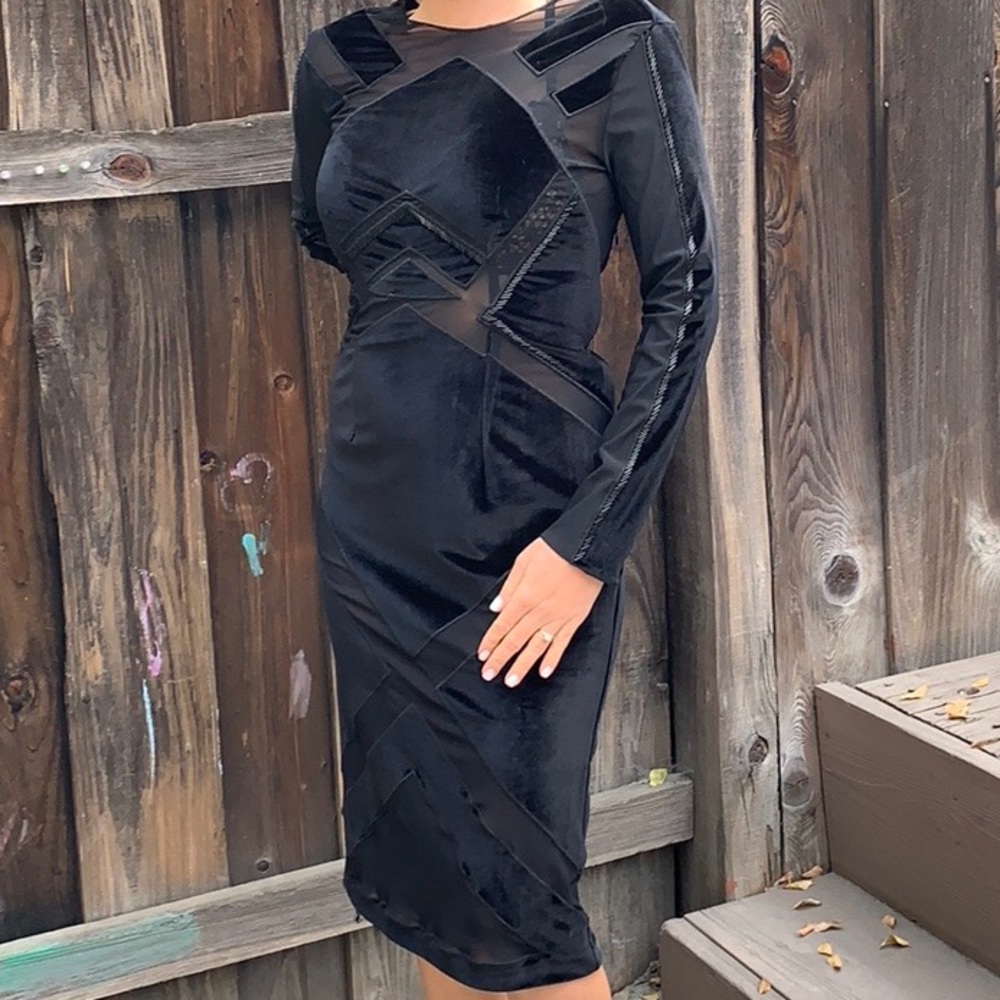 New Kendall+Kylie sexy black dress size XS